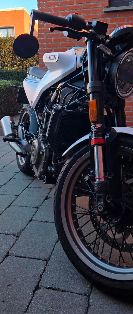 Husqvarna 401 Vitpilen, Motoren, Motoren | Husqvarna, Particulier, ABS, Quickshifter, Ophalen