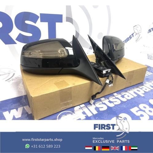 W204 C63 W212 E63 AMG Elektrisch inklapbare spiegels Set 204, Auto-onderdelen, Spiegels, Mercedes-Benz, Gebruikt, Ophalen of Verzenden