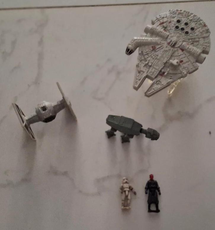 LOT MICROMACHINE STAR WARS, Collections, Star Wars, Utilisé, Figurine, Enlèvement ou Envoi