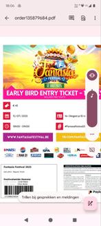 fantasia festival  2025 early bird ticket te koop, Tickets en Kaartjes, Eén persoon