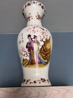 Chinese prachtige vaas, Ophalen