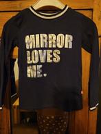 Longsleeve mirror loves me mt 116, Kinderen en Baby's, Kinderkleding | Maat 116, Ophalen of Verzenden, Zo goed als nieuw