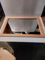 Spiegel met grenen houten frame, Ophalen of Verzenden, Gebruikt