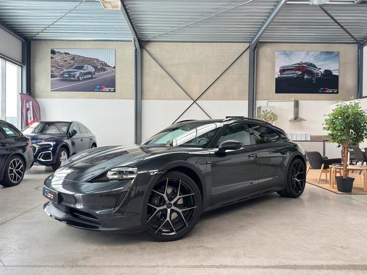 Porsche Taycan 4 Cross Turismo | 12/2021 | 64.000 km, Auto's, Porsche, Bedrijf, Te koop, Taycan Cross Turismo, 360° camera, 4x4