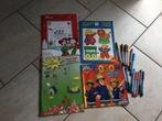 BOEKEN: „DISNEY” „DELTA” „BRANDWEERMAN” „ROLLER POPS"+MARKER, Ophalen of Verzenden