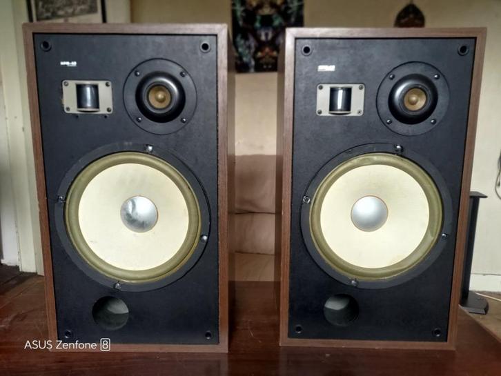 Pioneer HPM40 (1976), Audio, Tv en Foto, Luidsprekerboxen, Gebruikt, Front, Rear of Stereo speakers, Minder dan 60 watt, Overige merken