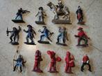 14 figurines soldats Crescent Toy, Starlux, Lone Star, Collections, Utilisé, Enlèvement ou Envoi