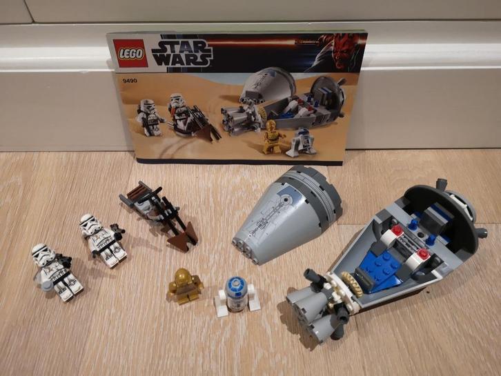 LEGO Star Wars 9490 — Droid Escape, Verzamelen, Star Wars, Zo goed als nieuw, Spel, Ophalen