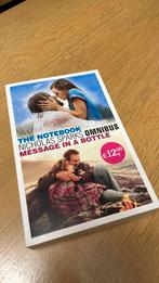 Nicholas Sparks - The notebook; Message in a bottle, Nicholas Sparks, Comme neuf, Enlèvement ou Envoi