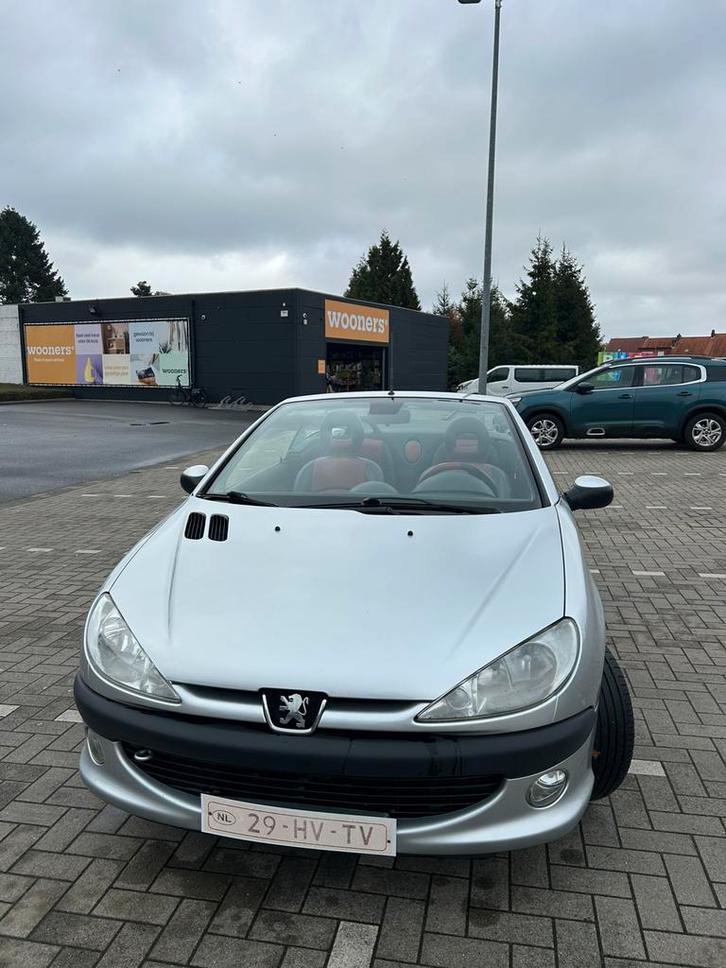 Peugeot 206cc, Auto's, Peugeot, Particulier, 206+, Benzine, Euro 4, Cabriolet, 2 deurs, Handgeschakeld, Groen, Overige kleuren