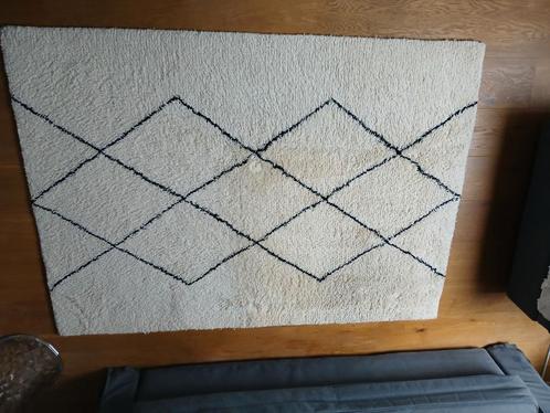 Tapis berbère beige 100% laine, Antiek en Kunst, Antiek | Tapijten, Tafelkleden en Textiel, Ophalen