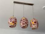 Hanglamp met schelpen – 3 lampen (nieuw in doos), Ophalen of Verzenden, Nieuw