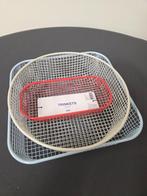 Hay Trinket set - 3 opbergmanden rood/crème/blauw - nieuw, Huis en Inrichting, Ophalen of Verzenden, Nieuw