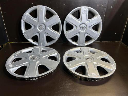 4 wieldoppen Toyota aygo yaris 14", Auto diversen, Wieldoppen, Gebruikt, Ophalen of Verzenden