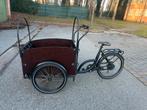 Elektriche bakfiets met 7 speed, Fietsen en Brommers, 4 kinderen of meer, Huif, Zo goed als nieuw, Ophalen