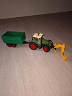 Bruder tractor Fendt,  kiepwagen, graafarm, bermmaaier, Enlèvement