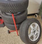 Winterbanden Hankook + aluminium velgen set – 195/65R15, Auto-onderdelen, Ophalen, Gebruikt, 15 inch, Banden en Velgen