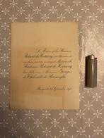 18 huwelijksaankondigingen, 1896-1911, Enlèvement