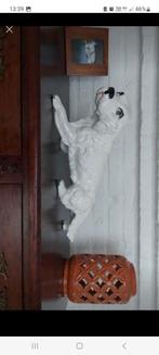 Statue ancienne de chien de 45 cm de longueur, Maison & Meubles, Accessoires pour la Maison | Autre, Enlèvement ou Envoi