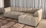 3 zitsbank met chaise longue, Huis en Inrichting, Zetels | Zetels, Ophalen, Kunststof, Minder dan 75 cm, Driepersoons