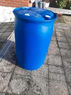 Barille bidon 220 L pour eau de pluie jardin, Jardin & Terrasse, Barils de pluie, 150 litres ou plus, Enlèvement, Utilisé, Autres matériaux