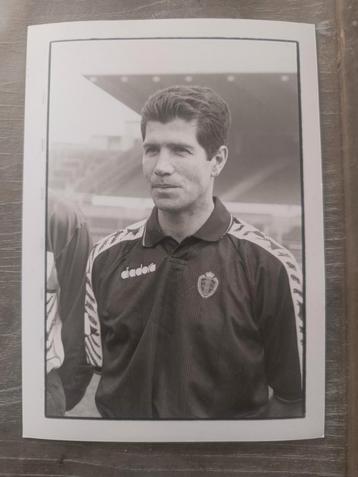 Photo de presse diables rouges Enzo Scifo, Enlèvement ou Envoi, Comme neuf