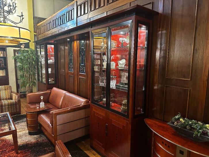 Schuitema Decoforma Vitrinekast, Huis en Inrichting, Kasten | Kleerkasten, Zo goed als nieuw, 200 cm of meer, 200 cm of meer, 25 tot 50 cm