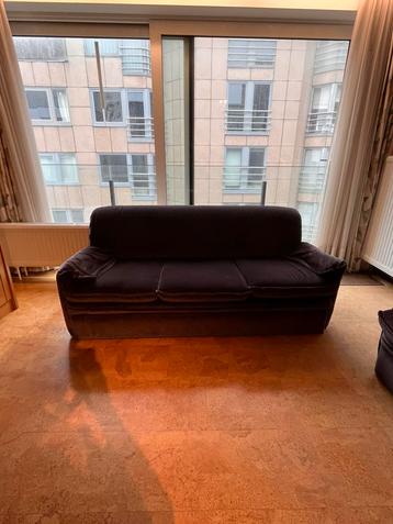 Zetel 3-zit met 1-zit en poef gratis beschikbaar voor biedingen