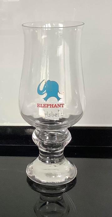 Verre à bière Carlsberg Elephant des années 80, Enlèvement ou Envoi, Comme neuf