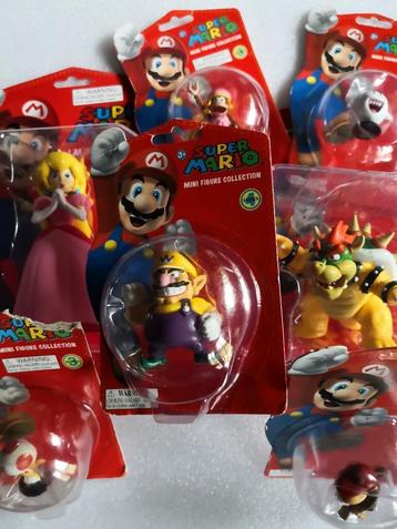 Set verzamelfiguren super mario bros