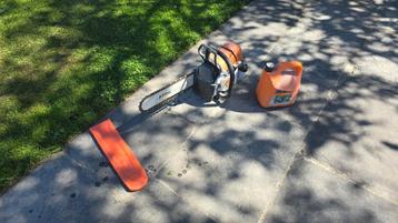 Stihl G5 461 beton kettingzaag, Doe-het-zelf en Bouw, Gereedschap | Zaagmachines, Ophalen, Stihl, 70 mm of meer, Kettingzaag