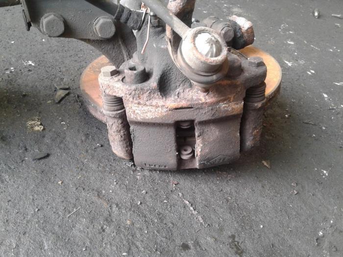 Remklauw (Tang) rechts-voor van een Renault Twingo, Auto-onderdelen, Remmen en Aandrijving, Renault, Gebruikt, 3 maanden garantie