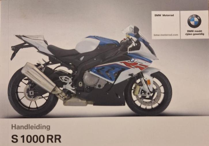 Originele BMW S 1000 RR Handleiding (Nederlands), Motoren, Handleidingen en Instructieboekjes, BMW, Ophalen of Verzenden