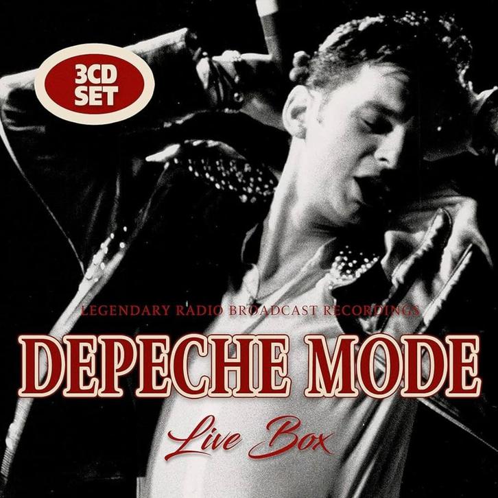 3 CD's DEPECHE MODE - Live Paris 1981 en meer, Cd's en Dvd's, Cd's | Pop, Zo goed als nieuw, 1980 tot 2000, Verzenden