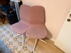 2 IKEA bureaustoelen, Ophalen, Zo goed als nieuw, Roze, Bureaustoel