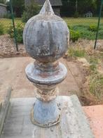 Ornement ancien en bois recouvert de plomb, Enlèvement, Utilisé