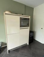 DUITSE BALLERINA RESOPAL HOOGGLANS KEUKEN, Ophalen, Wit, Graniet of Steen, Dubbelwandige keuken