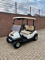 Prachtige witte Elektrische Clubcar Golfkar met verlichting!, Sport en Fitness, Golf, Ophalen of Verzenden, Zo goed als nieuw