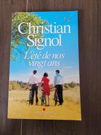Roman l été de nos vingt ans  de christian Signol, Livres, Enlèvement, Comme neuf, Christian signol, Belgique