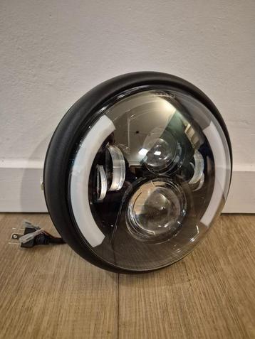 Koplamp Multi LED 19cm met knipperlichten 7,5” groot beschikbaar voor biedingen