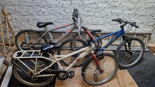 Lot van 3 fietsen te koop, samen 60euro, Fietsen en Brommers, Fietsen | Jongens, Gebruikt, 22 inch, Versnellingen, Ophalen