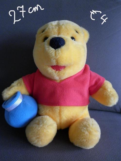 knuffels: Winnie de poeh, M&M, Tweety, Samson, beertjes, ..., Kinderen en Baby's, Speelgoed | Knuffels en Pluche, Zo goed als nieuw