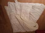 Tweepersoons dekbed, Huis en Inrichting, Slaapkamer | Beddengoed, Ophalen, Gebruikt, Wit, Tweepersoons