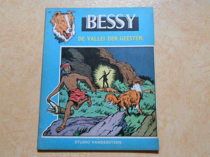 Bessy 62 De vallei der geesten 1966 1 ste druk., Boeken, Stripverhalen, Zo goed als nieuw, Eén stripboek, Ophalen of Verzenden