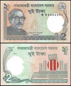 Bangladesh 2 Taka 2011 UNC (Neuf), Enlèvement ou Envoi, Asie du Sud, Billets en vrac