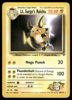 Lt. Surge's Raichu 28/132 - Gym Heroes (NM), Hobby en Vrije tijd, Verzenden, Gebruikt