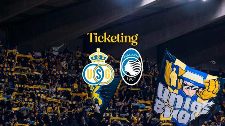 Ticket Union SG - Atalanta, Tickets en Kaartjes, Sport | Voetbal, Eén persoon, Januari, Losse kaart