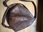 bruine lederen handtas / rugzak, Ophalen of Verzenden, Gebruikt, Bruin, Handtas