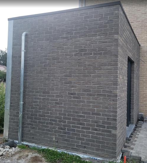 Gevelsteen Nelissen Antraciet gesmoord WV65 600 bakstenen, Doe-het-zelf en Bouw, Metselstenen, Nieuw, Bakstenen, Ophalen