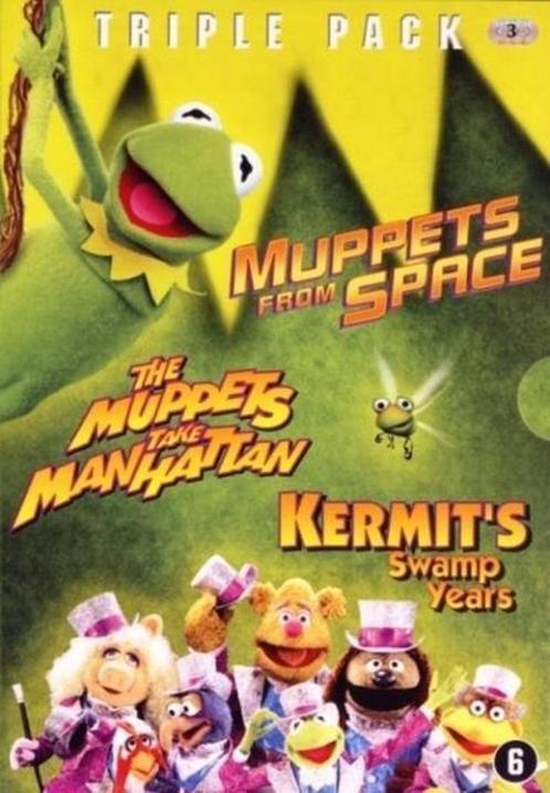 DVD Muppets Triple Pack, Cd's en Dvd's, Dvd's | Komedie, Zo goed als nieuw, Overige genres, Boxset, Vanaf 6 jaar, Ophalen of Verzenden